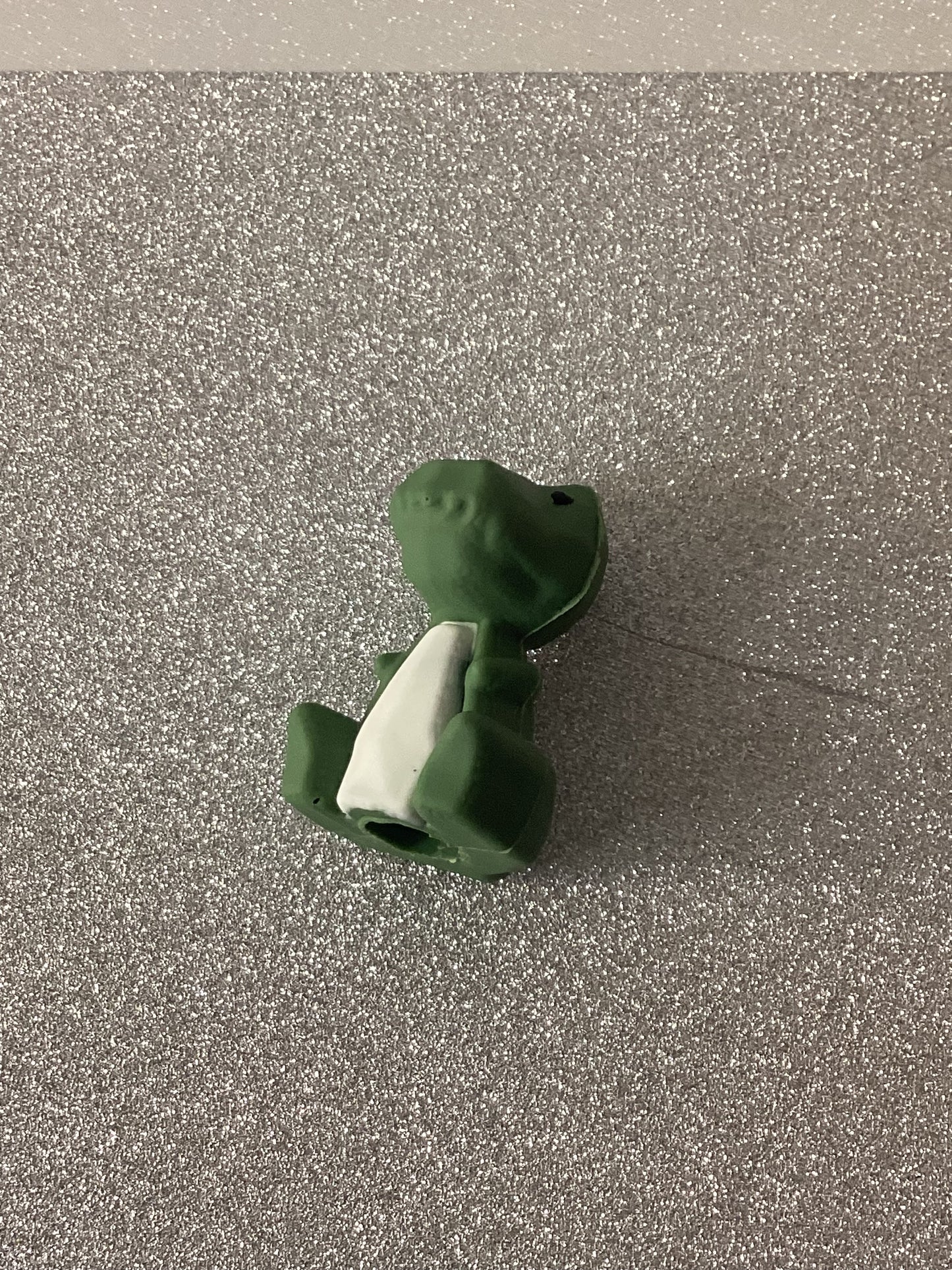 Green dinosaur pen topper