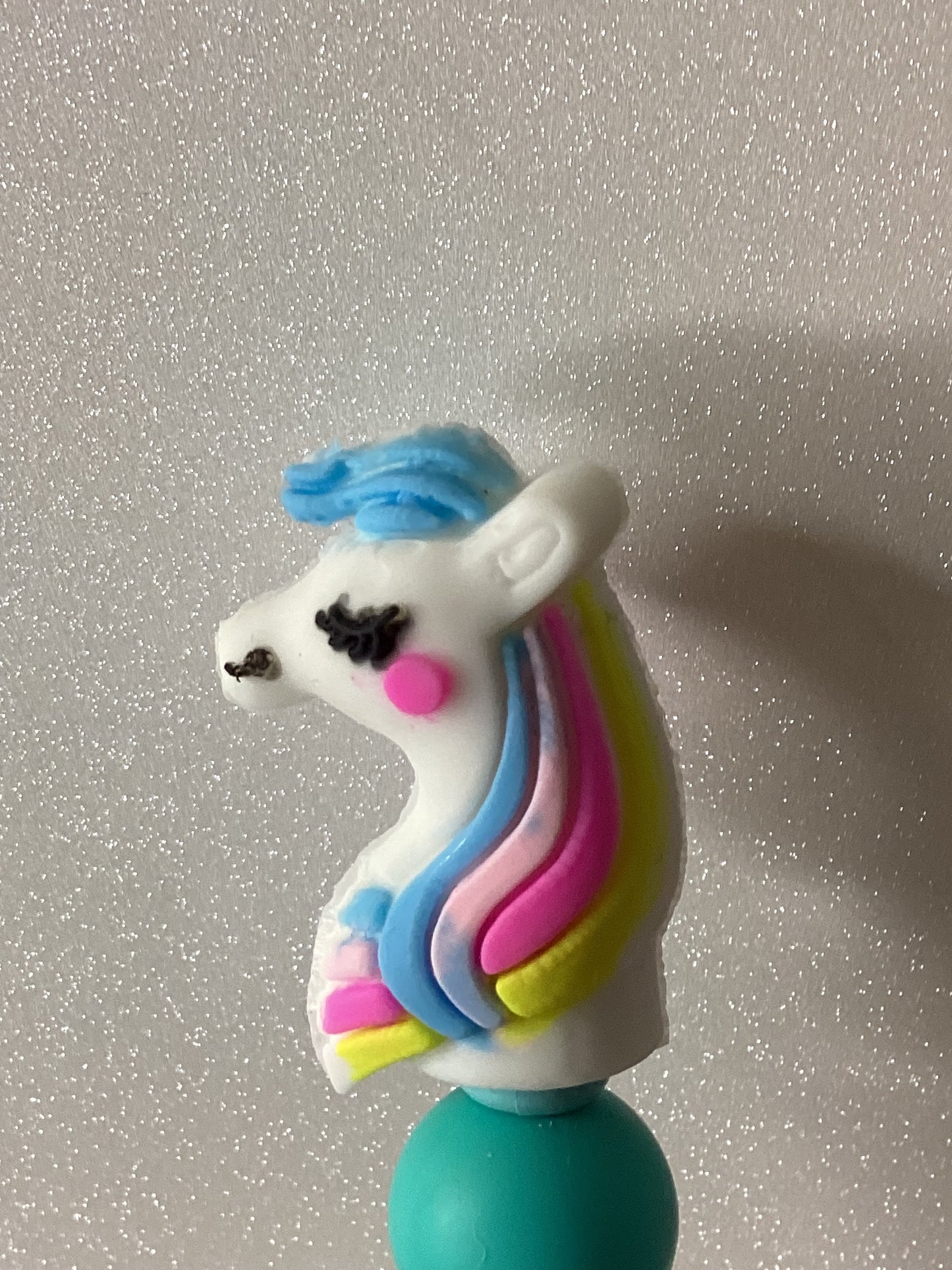 Unicorn pen topper